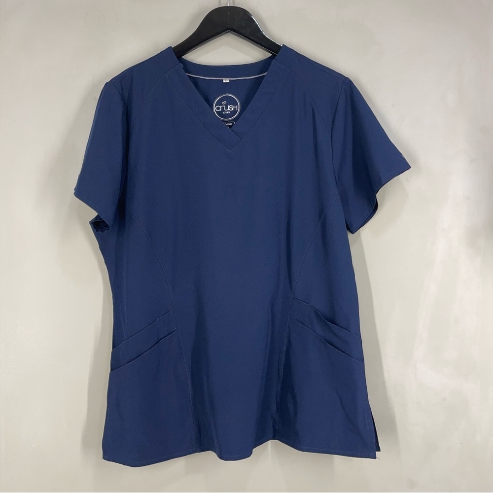 Crush Scrub Blue Navy Women’s Top